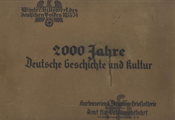 Collection album WHW 2000 years of German history 491 PCs 1933/34