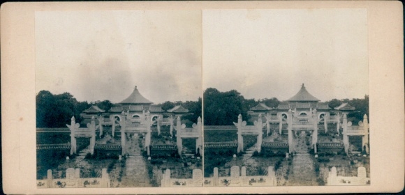 Stereo Photo China, Temple