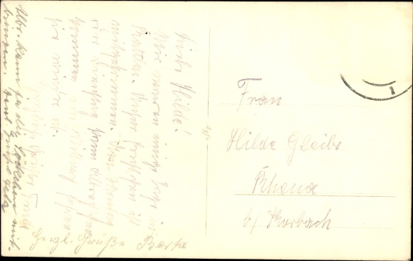 Postcard Rattlar Willingen Upland in Hesse, general view
