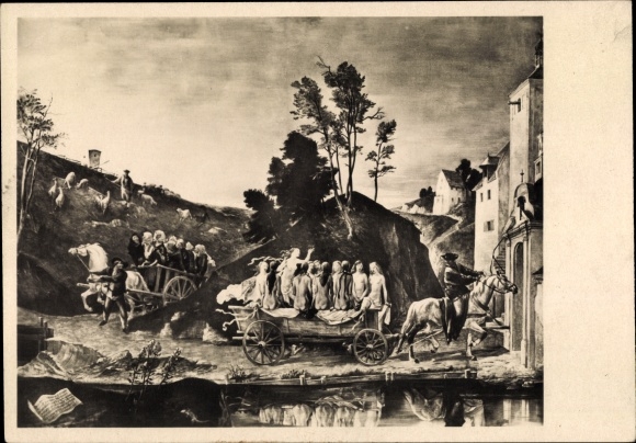 Artist Postcard Weiß, Franz, Volkslied, HDK 533