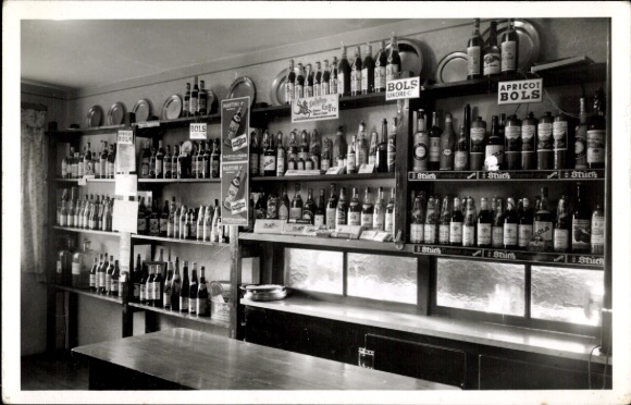 Postcard Wolfertschwenden in Unterallgäu, Café-Schnapsstüble Weißenhorn
