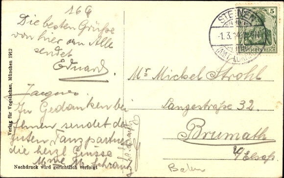 Ak Steinen in het Westerwald, Gasthof zum Hirschen