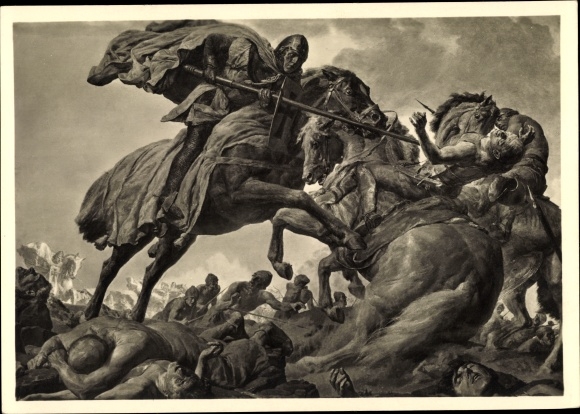 Artist PC Staeger, Ferd., Defense against Eastern incursions, HDK 529
