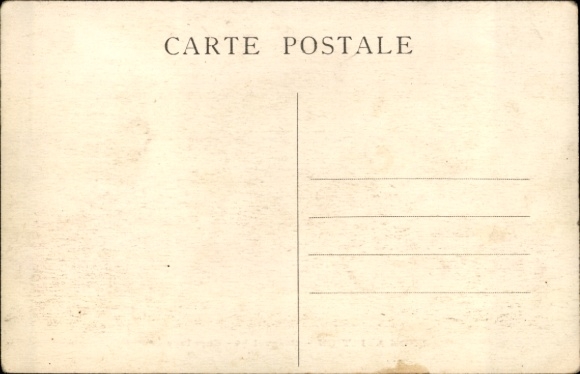 Postcard Bron Aviation, Breguet 14 Capotage