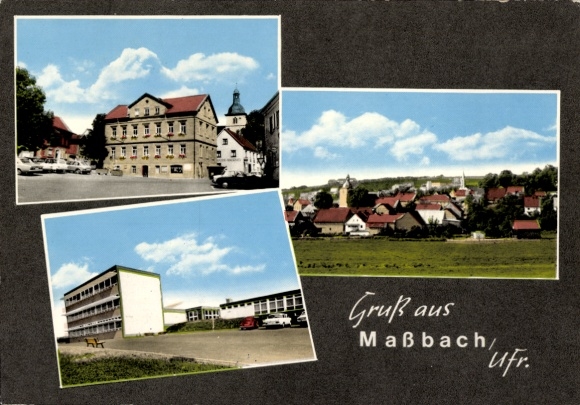 KP Maßbach w Dolnej Frankonii, ratusz, częściowy widok