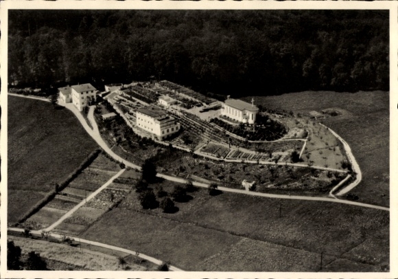 Ak Volkertshausen Baden Württemberg, Fliegeraufnahme