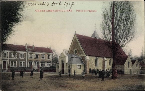 KP Gretz Armainvilliers Seine et Marne, Place de l'Eglise