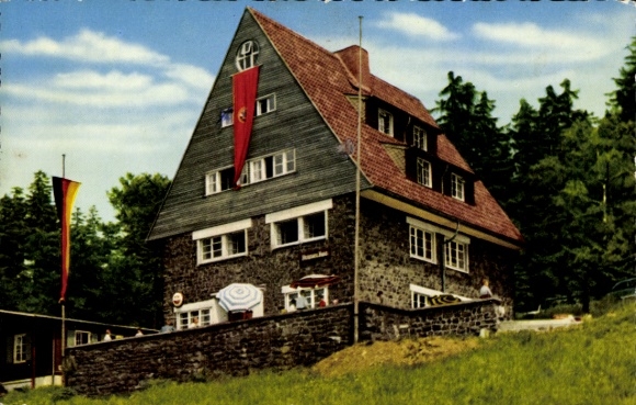 Ak Meißner Hessen, Meissnerhaus, vakantiehuis en jeugdherberg, Nature Friends House