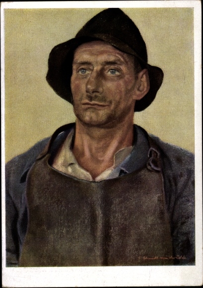 Artist PC Schmidt Van der Velde, Else, blast furnace smelter, creative Germans