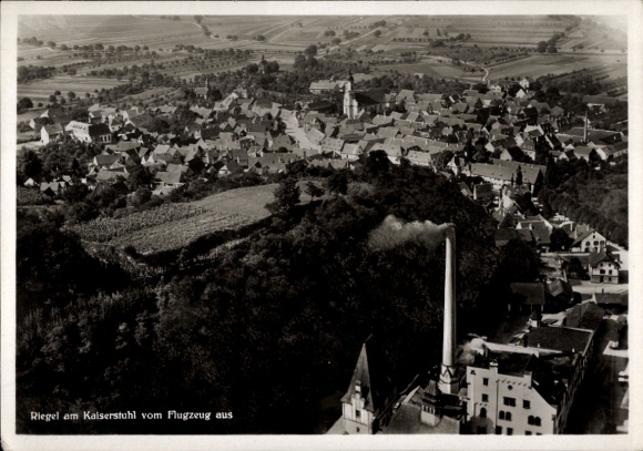 KP Riegel am Kaiserstuhl, zdjęcie lotnicze