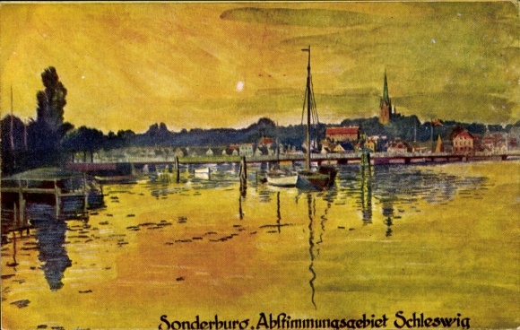 Artist PC Sønderborg Sonderburg Denmark, voting area Schleswig, general view