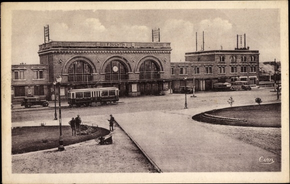 PC Saint Quentin Aisne, La Gare