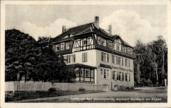 Ak Bad Klosterlausnitz in Thüringen, Kurhotel Waldhaus zur Köppe