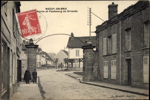 KP Rozoy en Brie Seine et Marne, Porte et Faubourg de Gironde