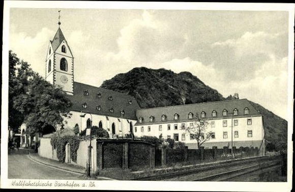 10 old PCs Bornhofen am Rhein, various views