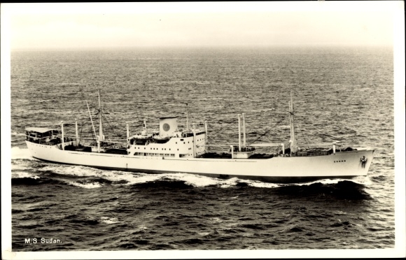 Ak vrachtschip MS Sudan, Svenska Ostasiatiska Comp.