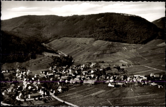 Ak Eschbach in der Pfalz, Fliegeraufnahme