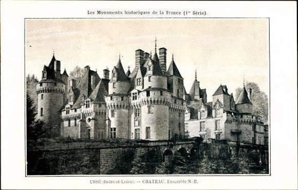 96 old PCs with description and cover, monuments in France