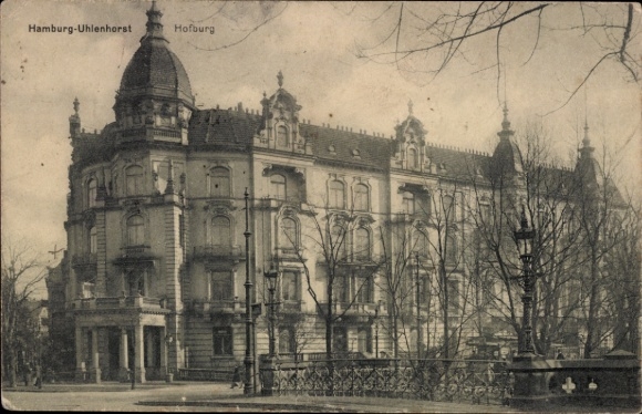 Postcard Hamburg North Uhlenhorst, Hofburg