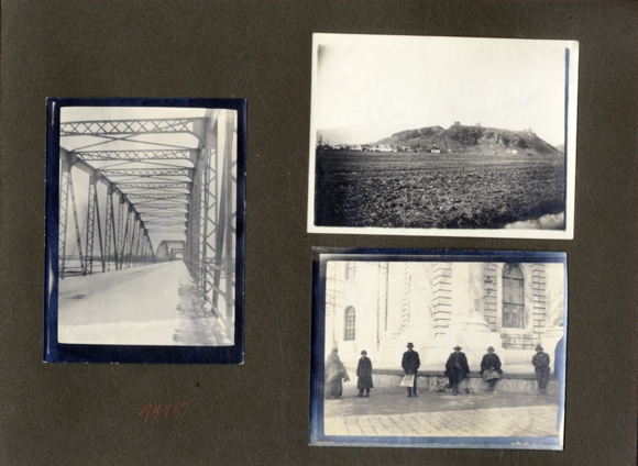 Berlin Military World War 1914/15 kk Eastern Front Red Cross Photo Album. 46 original photos