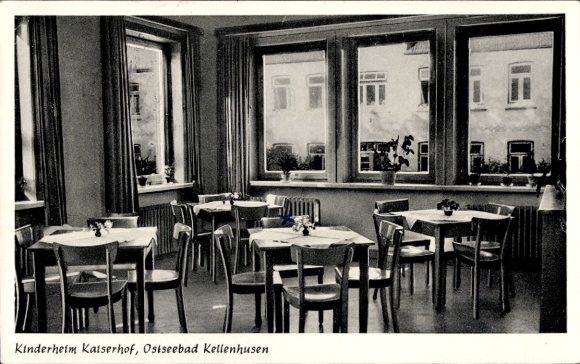 Postcard Ostseebad Kellenhusen in Holstein, Children's Home Kaiserhof