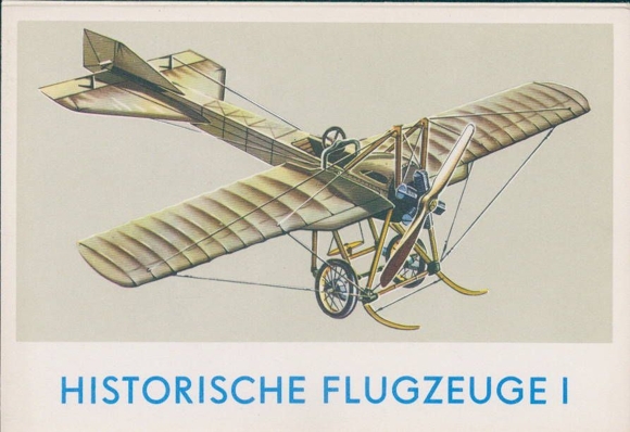 12 oude Ak serie historische vliegtuigen 1, diverse modellen