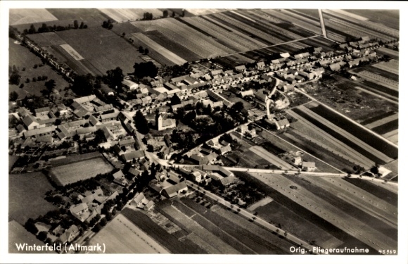 KP Winterfeld w Altmark, zdjęcie lotnicze