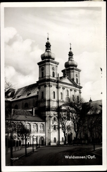 Postcard Waldsassen in der Oberpfalz, Stiftsbasilika