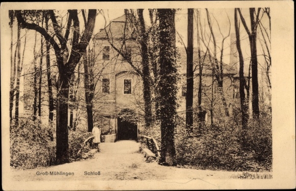 KP Großmühlingen Bördeland w Saksonii Anhalt, zamek