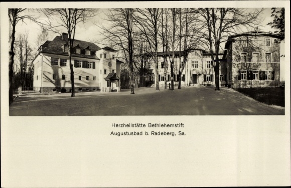 PC Liegau Augustusbad Radeberg in Saxony, heart sanatorium Bethlehemstift