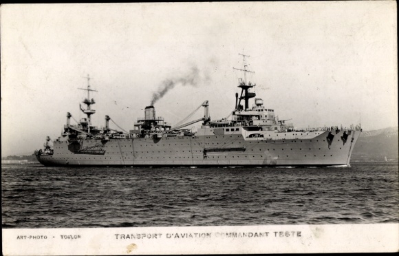 Postcard Aviation Transport Commander Test