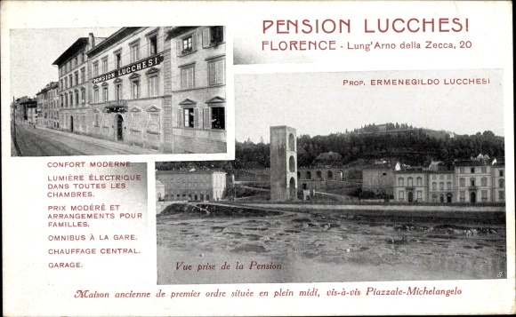KP Firenze Florencja Toscana, Pension Lucchesi