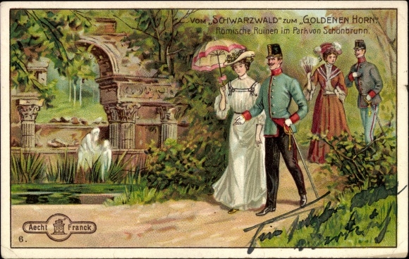 Collection picture No. 6, Aecht Franck Caffee Addition, From the Black Forest to the Bosporus, Schönbrunn Palace
