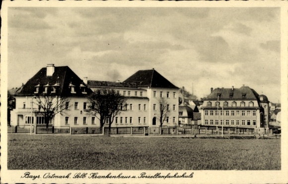 Ak Selb in het Fichtelgebergte Opper-Franken,