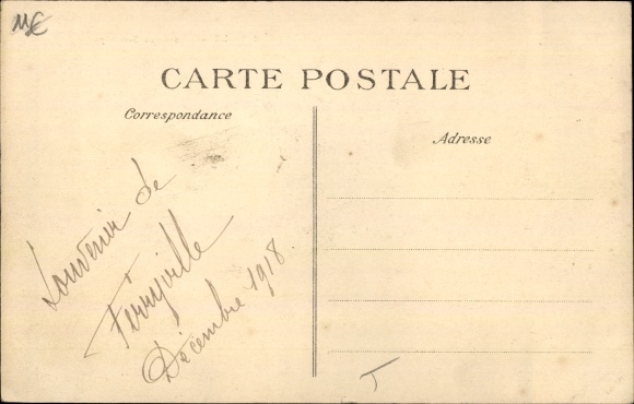Postcard Ferryville Algerian, Barracks of Sidi Yaya
