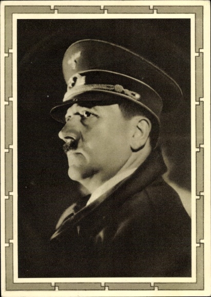 Postwaardestuk Ak Führer en Rijkskanselier Adolf Hitler, portret