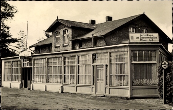 Postcard Ostseebad Zingst, FDGB recreation home Wiener Hof