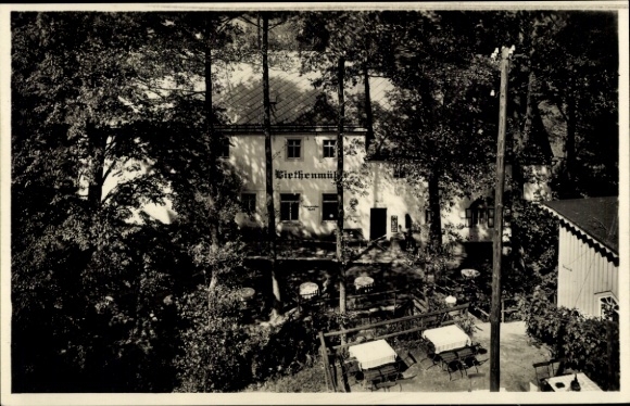 Postcard Gohrisch Saxon Switzerland, Liethenmühle