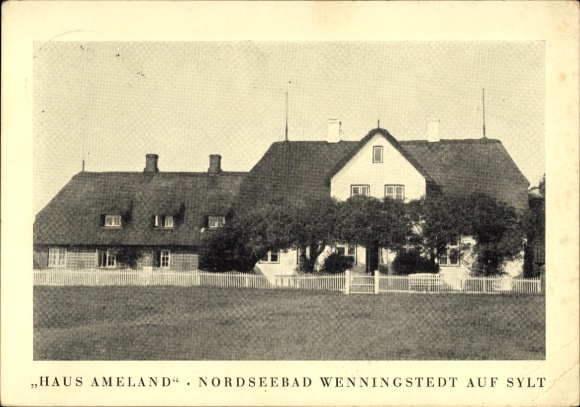 Postcard Wenningstedt on Sylt, Haus Ameland