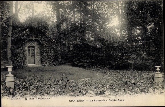 Postcard Châtenay Hauts de Seine, La Roseraie, Sainte Anne