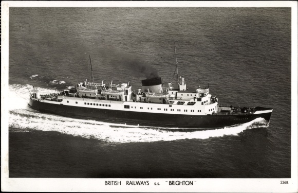 Ak-veerboot SS Brighton, British Railways