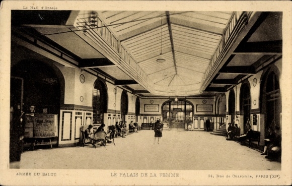PC Paris XI, Rue de Charonne, Palais de la Femme