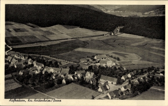 Postcard Aufhausen Heidenheim an der Brenz Württemberg, aerial photograph