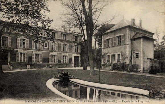 CPA Cormeilles dans Parisis Val d'Oise, Maison de Convalescene