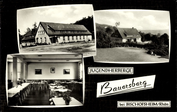 KP Bischofsheim przed Rhön Dolna Frankonia, schronisko młodzieżowe Bauersberg