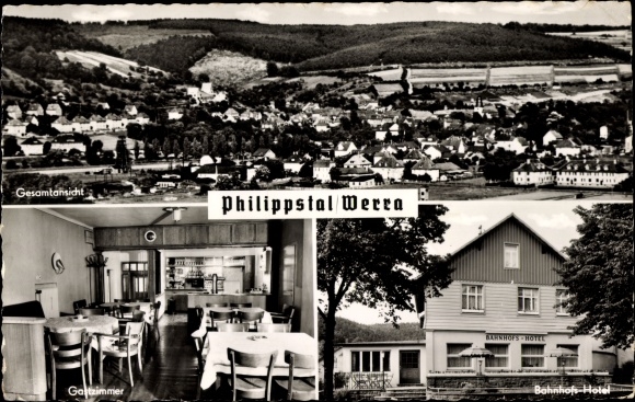 PC Philippsthal an der Werra, general view, guest room, train station hotel