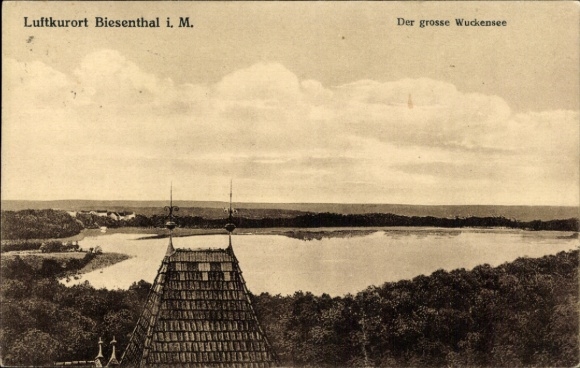 PC Biesenthal in the Mark, Wuckensee, panorama