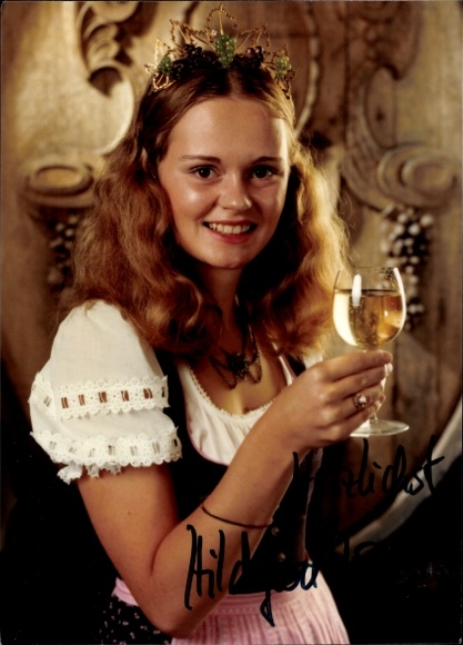 KP Hildegard Weber, Niemiecka Królowa Wina 1981/1982, autograf