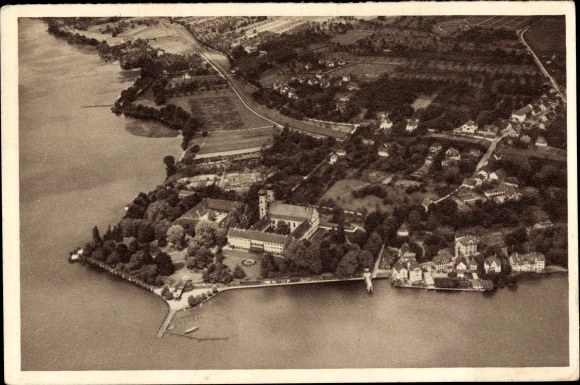 PC Friedrichshafen on Lake Constance, aerial photo with the castle, WHW The beautiful Germany 165