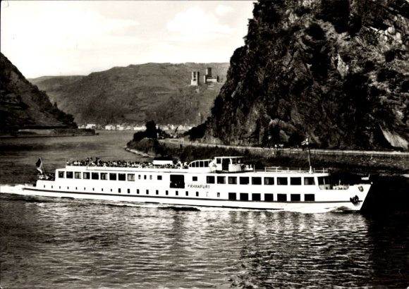 Ak MS Frankfurt, Köln-Düsseldorfer-Rheindampfschifffahrt